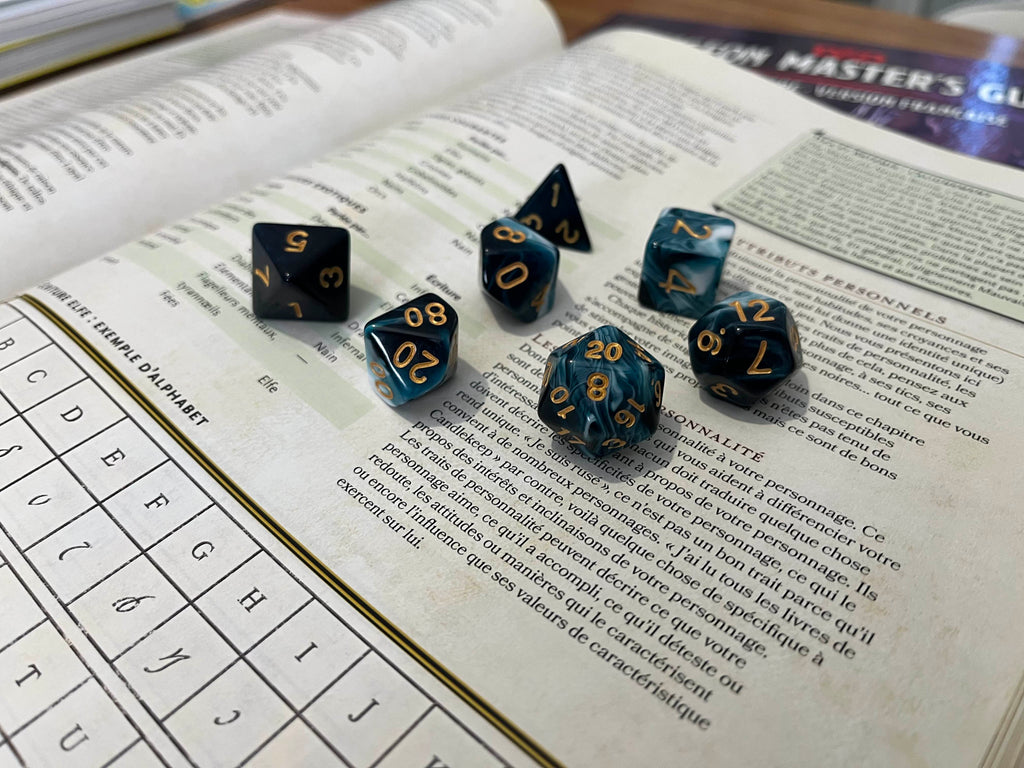 Set de dés Mer Orageuse