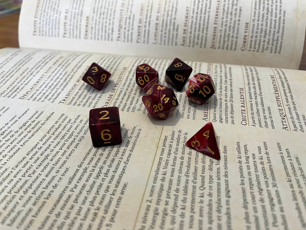 Set de dés Brume d'Amanite