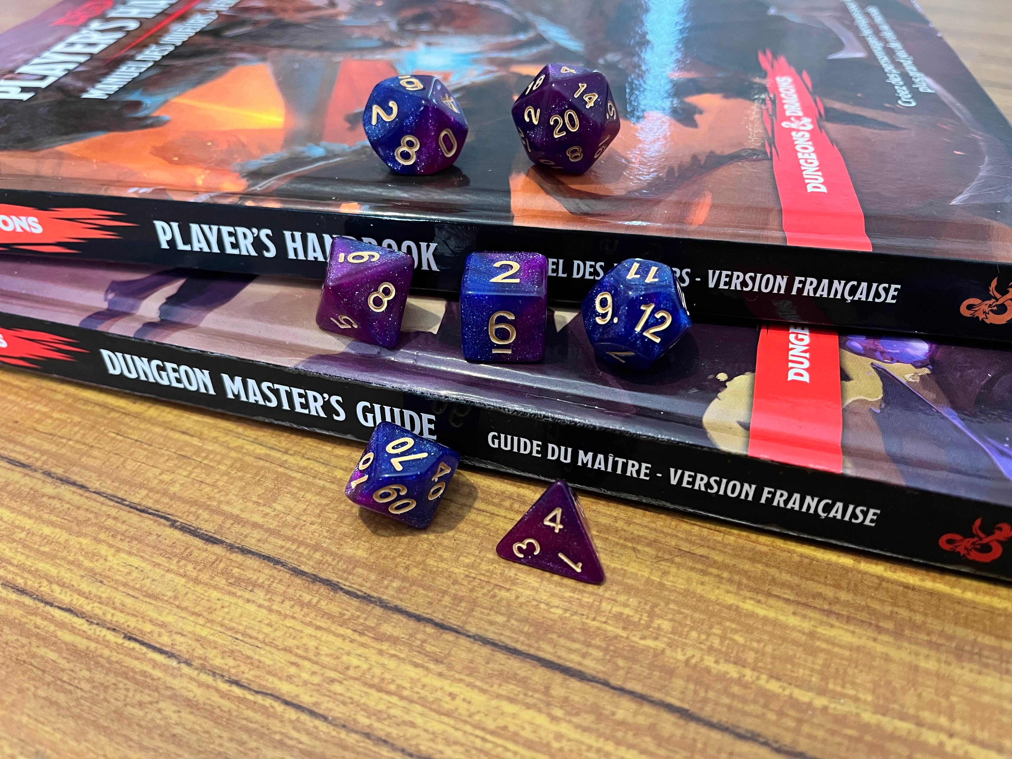 Set de dés Nuit Etoilée